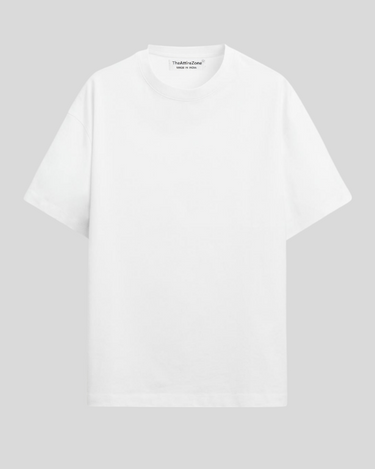 Solid White - Oversized T-shirt- 220 GSM super soft