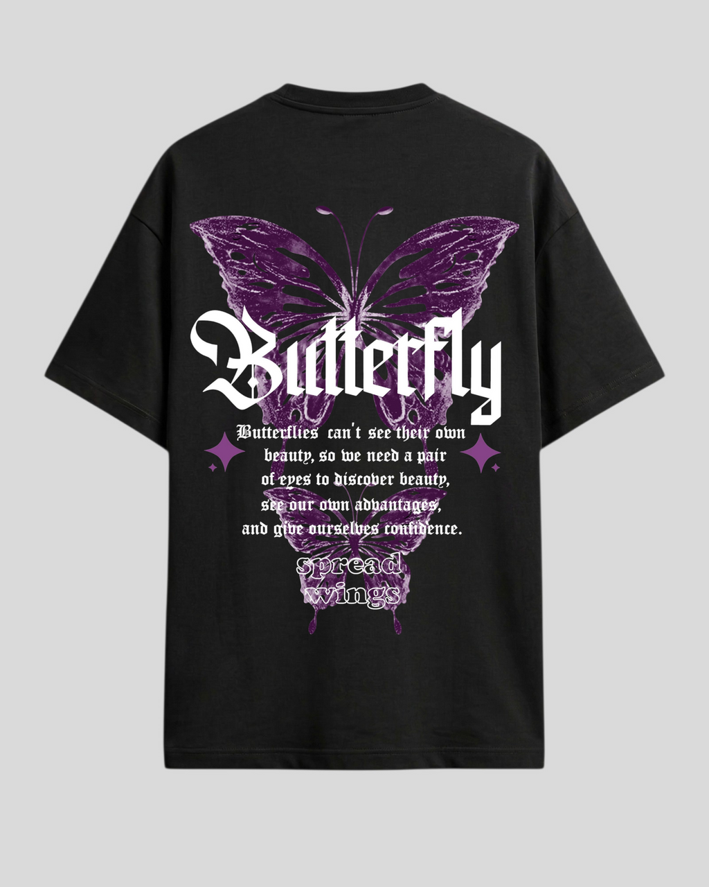 Butterfly - Oversized T-shirt