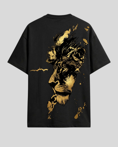 The King Of Jungle Lion- Oversized T-shirt