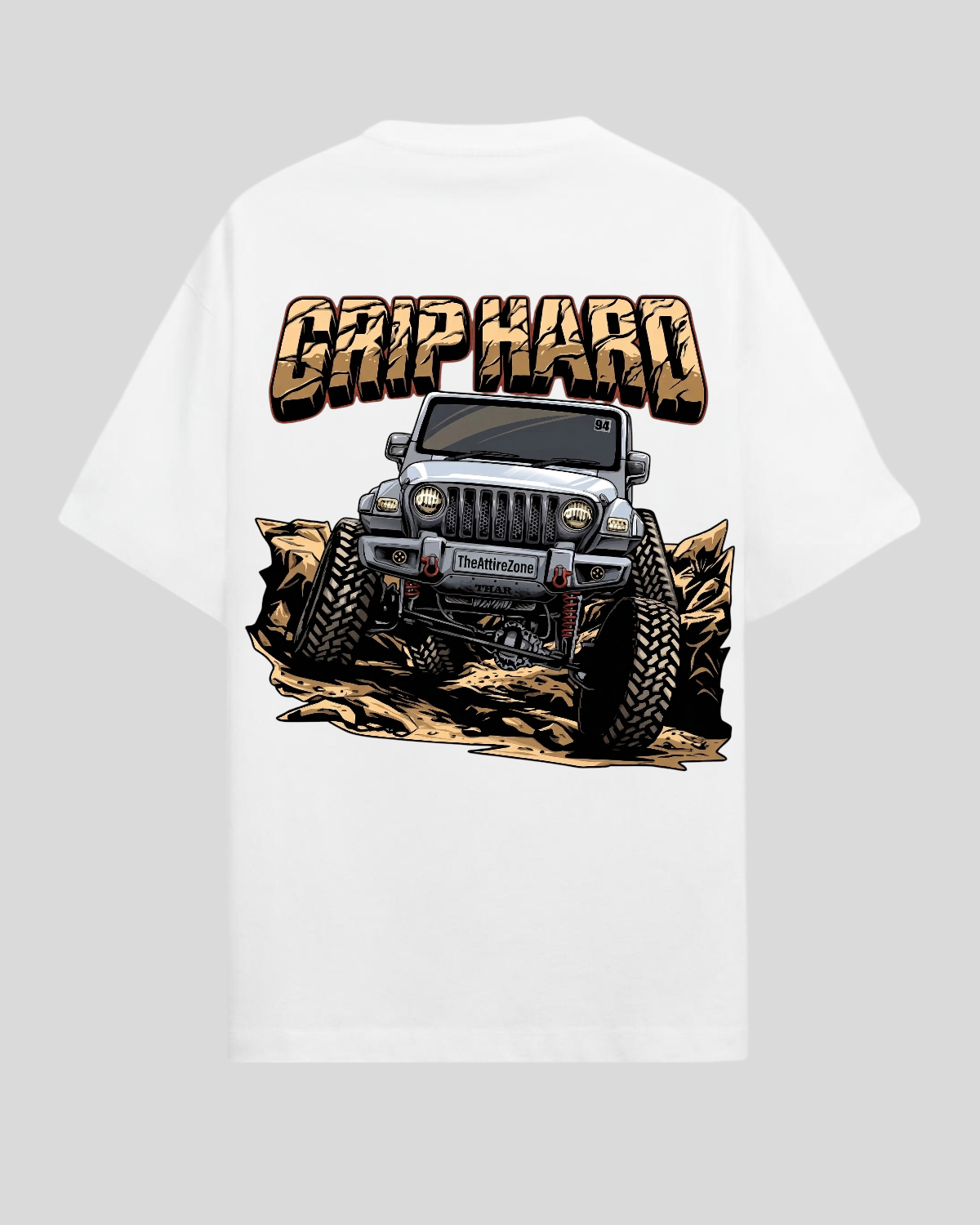 Grip Hard - Oversized T-shirt