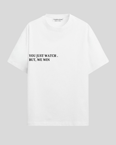 You Watch We Win - Oversized T-shirt