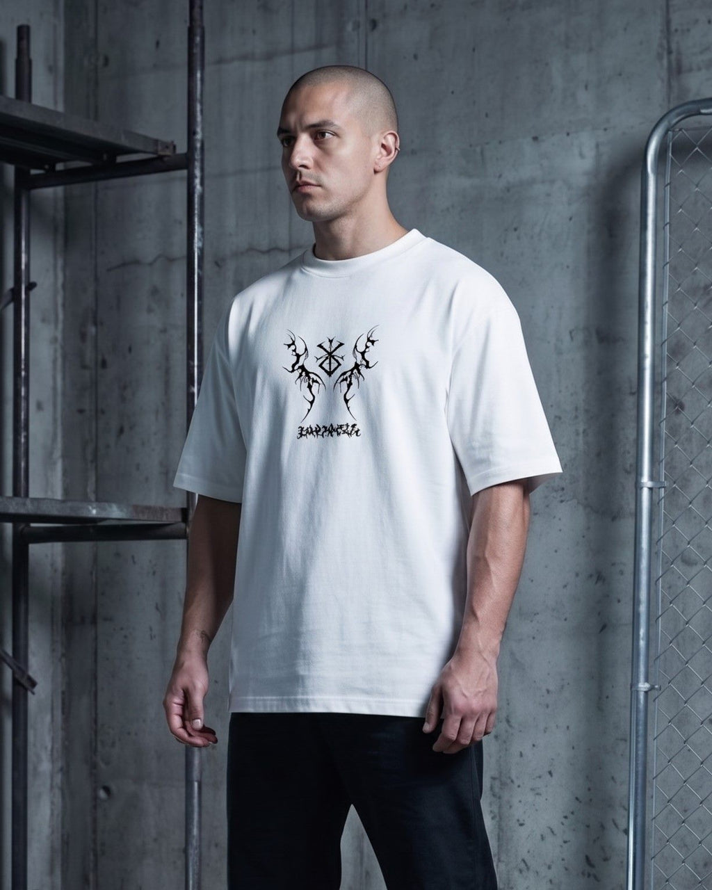 Black Swordsman  - Oversized T-shirt