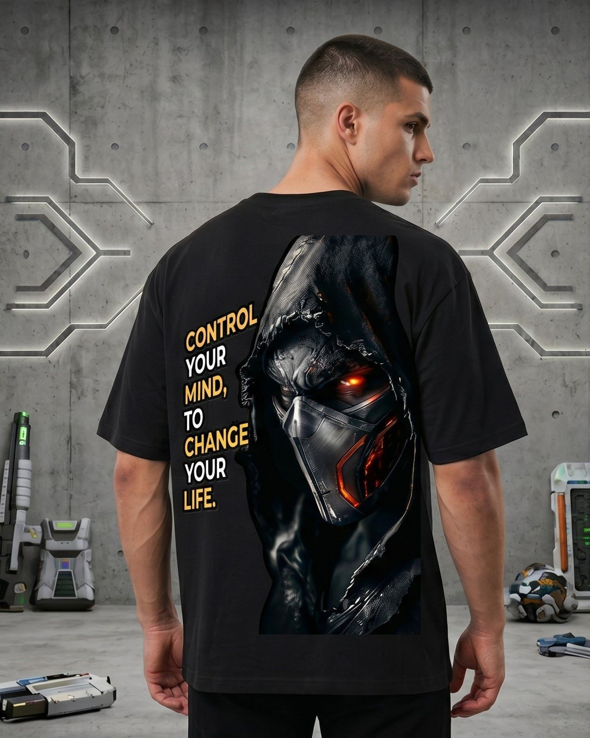 Control Your Mind - Oversized T-shirt