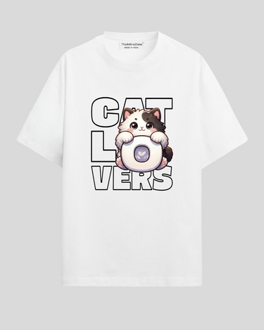 Cat Lovers - Oversized T-shirt