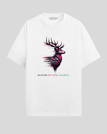 Glitched but still Majestic - Oversized T-shirt