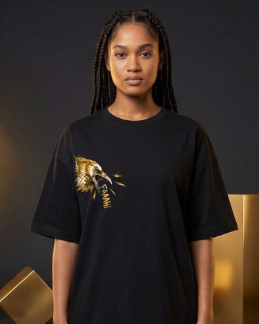 Screaming Crow "FAAAH" - Oversized T-shirt