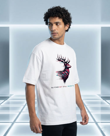 Glitched but still Majestic - Oversized T-shirt