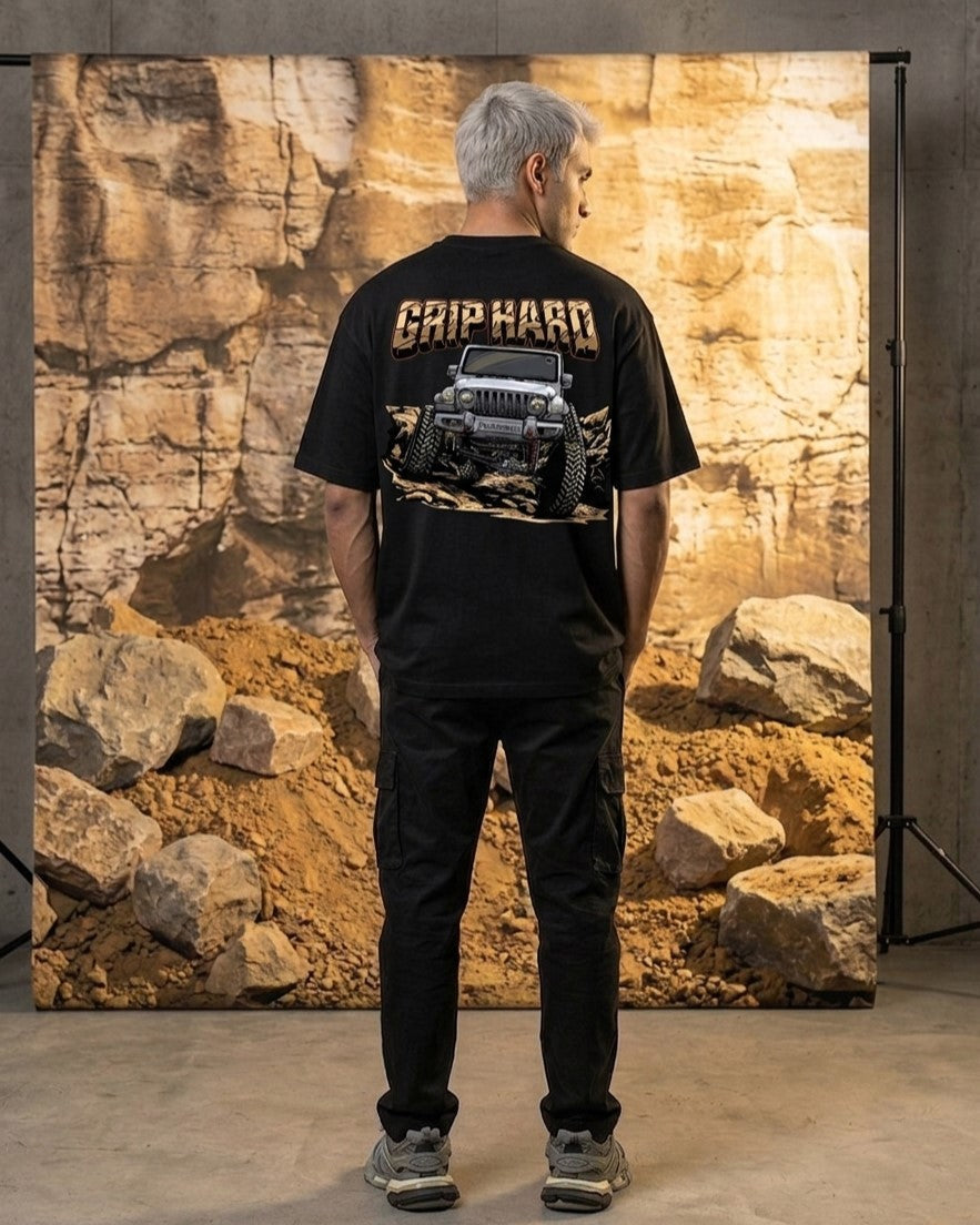 Grip Hard - Oversized T-shirt