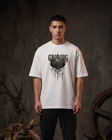 Not dead Just Growing  - Oversized T-shirt