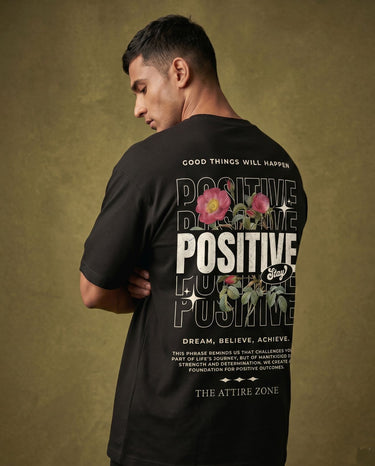 Stay Positive - Oversized T-shirt
