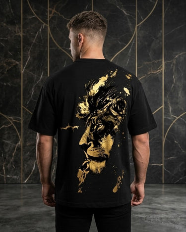 The King Of Jungle Lion- Oversized T-shirt
