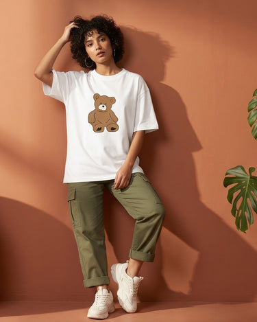 Bear Thinking - Oversized T-shirt