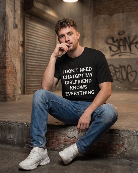 I Don't Need CHATGPT - Oversized T-shirt