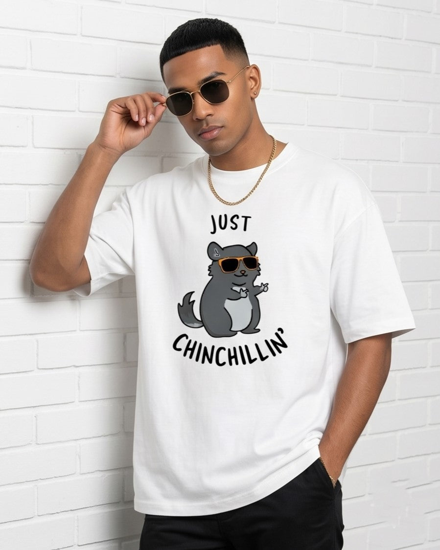 Just Chinchillin - Oversized T-shirt